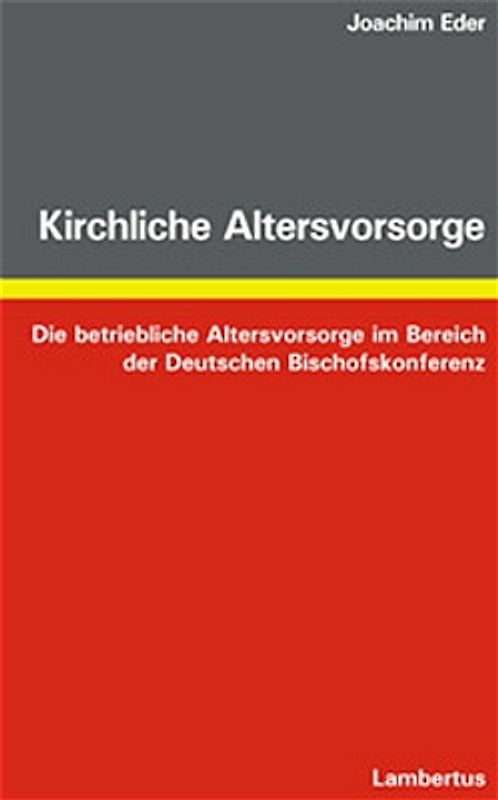 Kirchliche Altersvorsorge