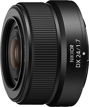 Nikon NIKKOR Z DX 24 mm F1.7 46 mm Filtergewinde (Nikon Z Anschluss) schwarz