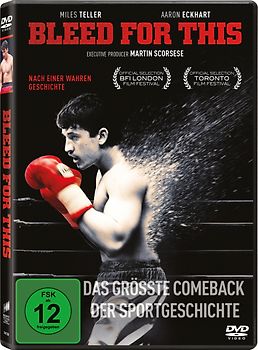 Bleed for This DVD