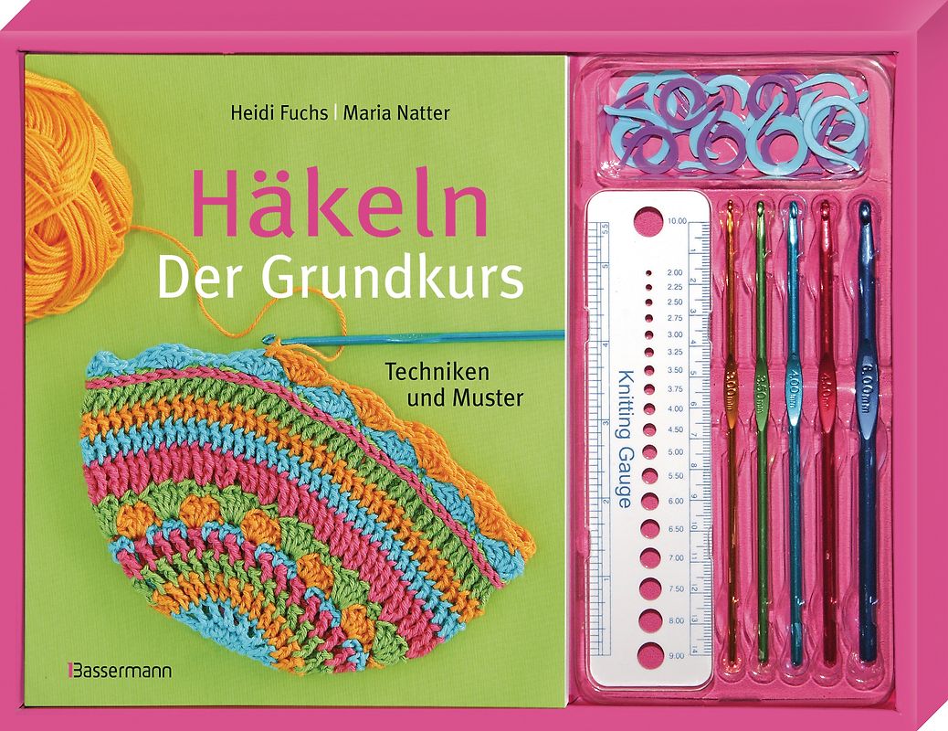 Häkeln. Der Grundkurs-Set