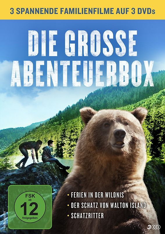 Die große Abenteuerbox - 3 spannende Familienfilme [3 DVDs] DVD