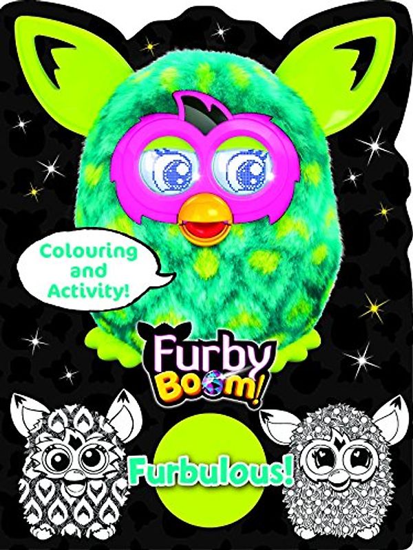 Furby Boom Colouring and Activity Furbulous Green - Hasbro