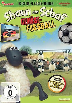 Shaun das Schaf - Gemüsefußball [Kicker-Flaggen-Edition inkl. Auto Flaggen] DVD