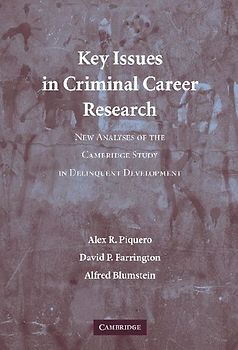Key Issues in Criminal Career Research