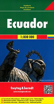freytag & berndt Straßenkarte Ecuador 1:800.000