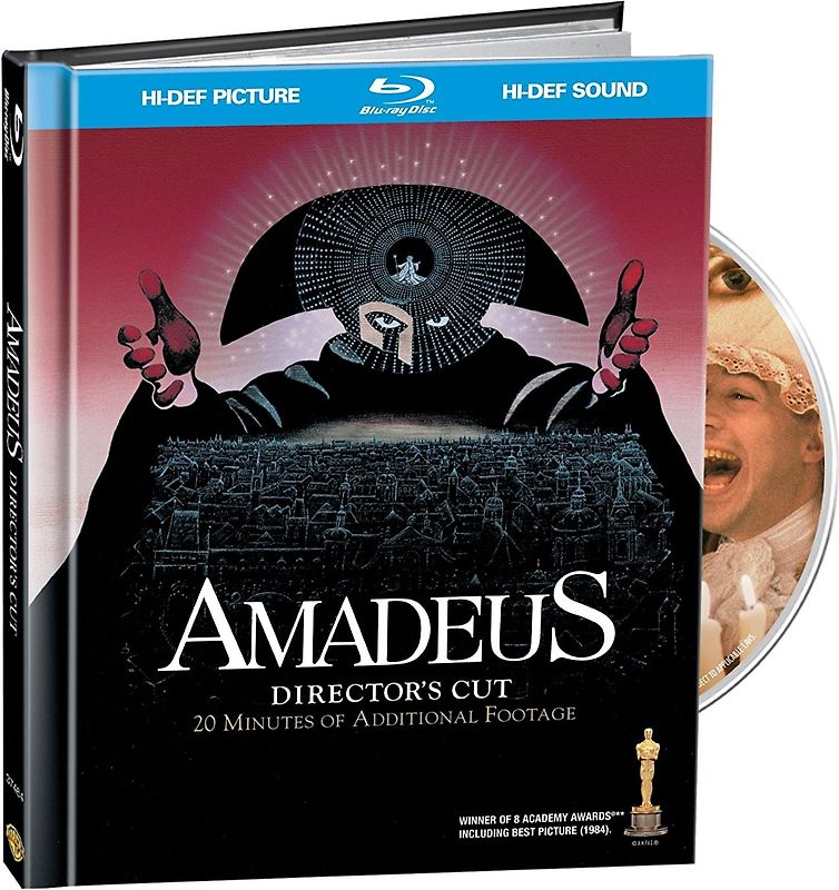 Amadeus [Director's Cut, inkl. Page Book & CD, US Import] Blu-ray Disc