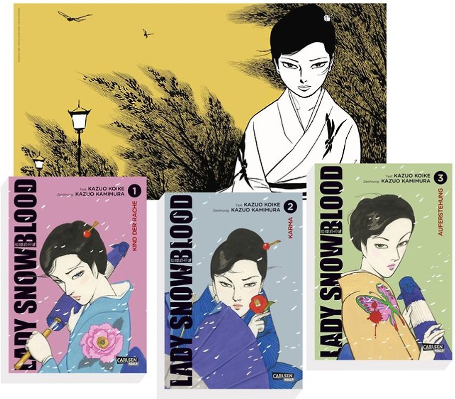 Lady Snowblood (Neuedition) Pack 1-3. Neuedition