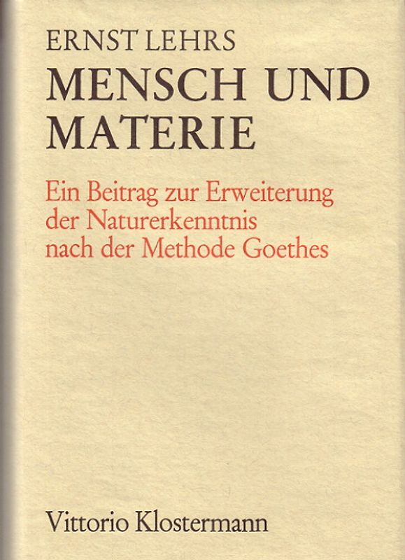 Mensch und Materie