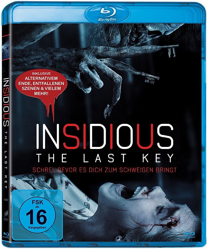 Insidious: The Last Key Blu-ray Disc