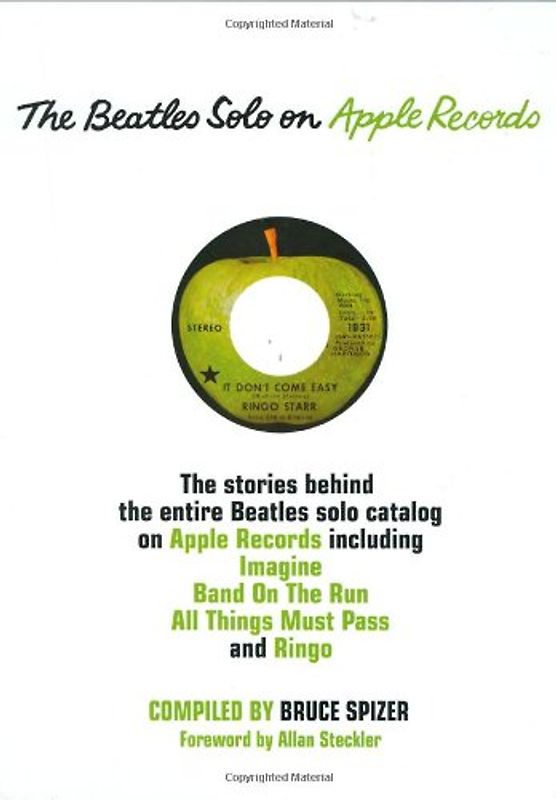 The Beatles Solo on Apple Records - Spizer, Bruce