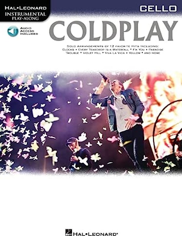Instrumental Play-Along: Coldplay (Cello): Play-Along, CD für Cello: Play Along Cello (Hal-leonard Instrumental Play-along)