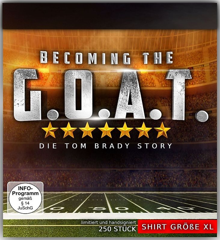 Becoming the G.O.A.T.-Die Tom Brady Story-Limi Blu-ray Disc