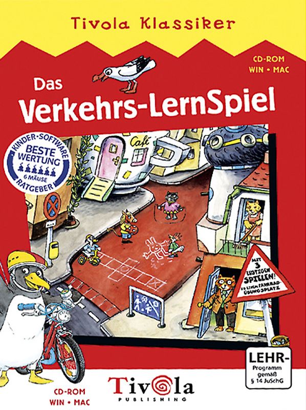 Das Verkehrslernspiel: Fred und das Flaschenfahrrad MacOS