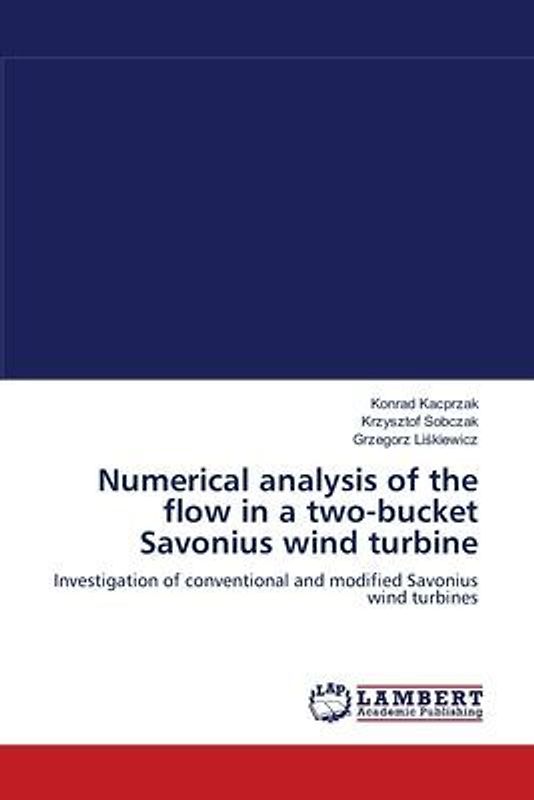 Numerical analysis of the flow in  a two-bucket Savonius wind turbine