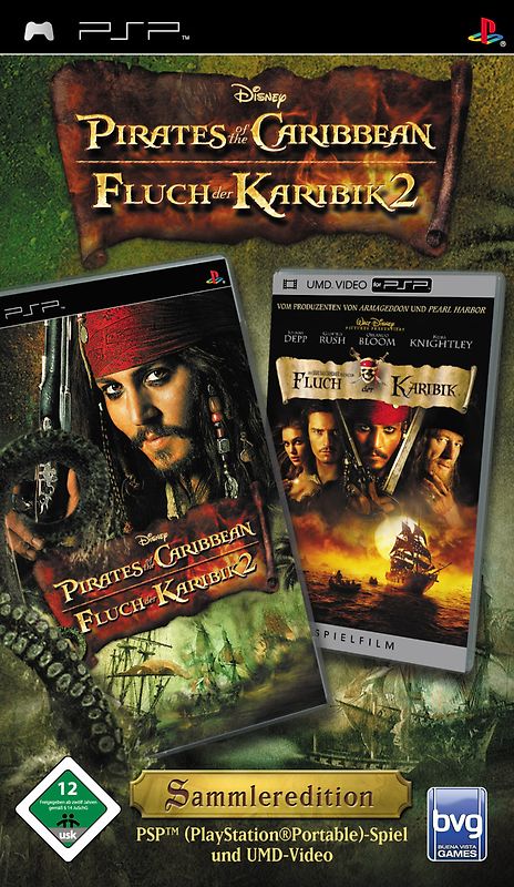 Pirates of the Caribbean: Fluch der Karibik 2 - inkl. Spielfilm-UMD Fluch der Karibik PlayStation Portable