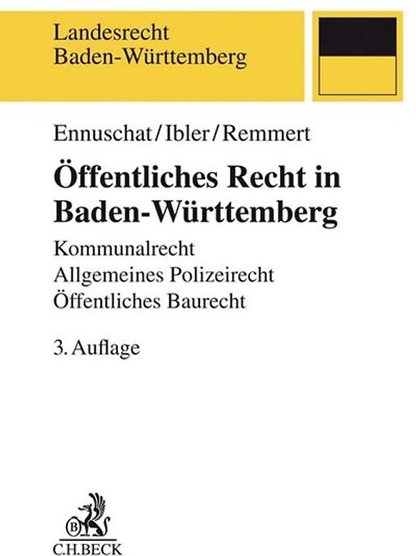 Öffentliches Recht in Baden-Württemberg