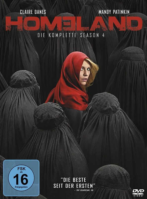 Homeland - Die komplette Season 4 [4 DVDs] DVD