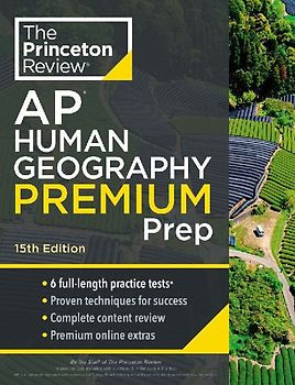 Princeton Review AP Human Geography Premium Prep, 15th Edition