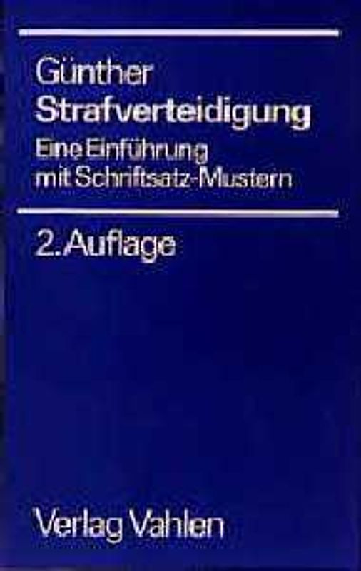 Strafverteidigung