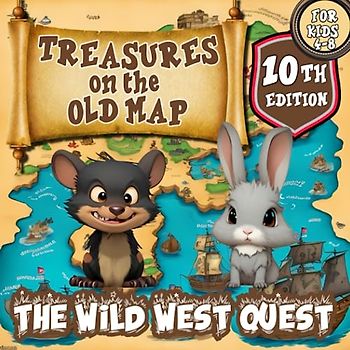 Treasures on the Old Map/a Magical Series of Books for Children ages 4-8: The Wild West Quest