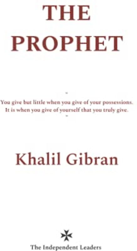 The Prophet (The Independent Leaders series)