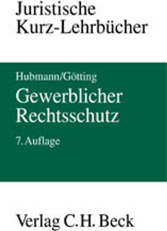 Gewerblicher Rechtsschutz