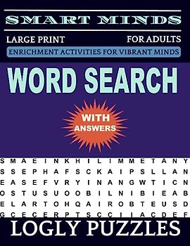 Word Search Book Large Print for Adults: 2400+ words New Fun and Relaxing Puzzles Book for Adults & Seniors with Answers Key