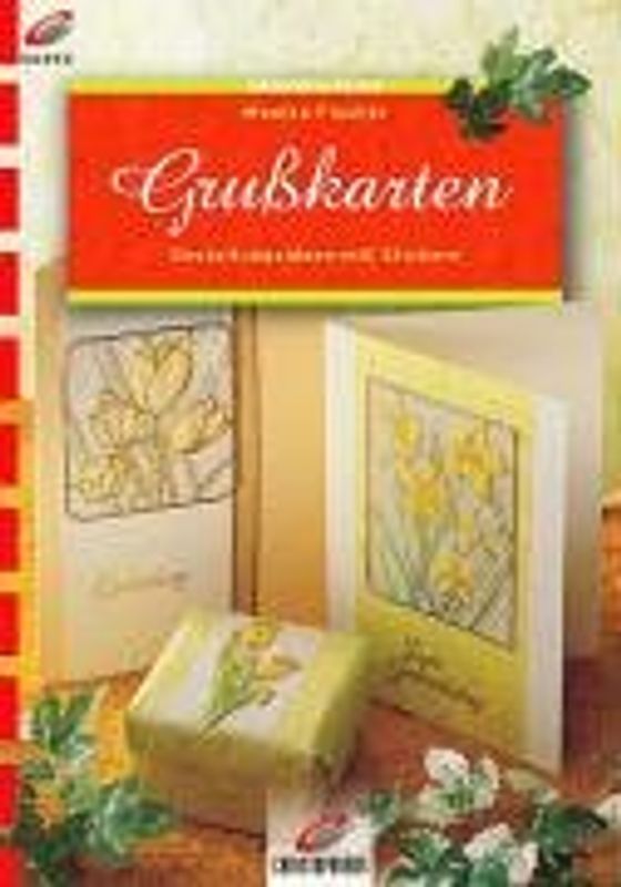 Grusskarten - Gestaltungsideen mit Stickern