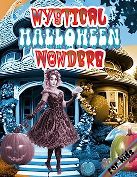 MYSTICAL HALLOWEEN WONDERS: A Magical Coloring Experience for Children