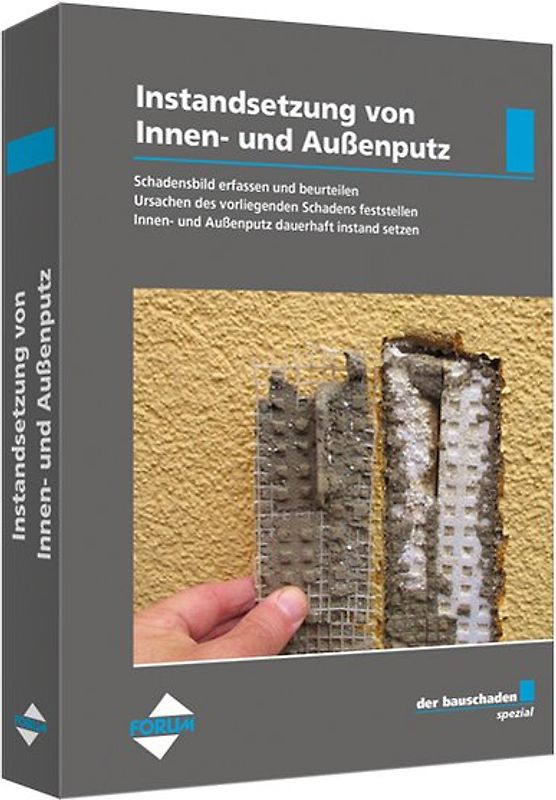 der bauschaden Spezial Instandsetzung von Innen- und Außenputz