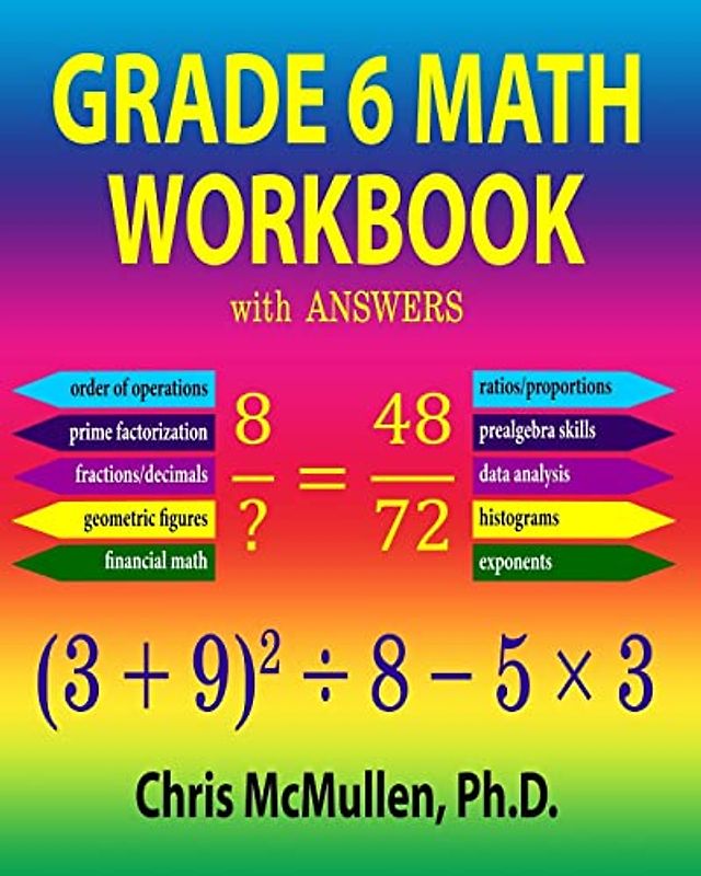 Grade 6 Math Workbook with Answers (Improve Your Math Fluency, Band 21)