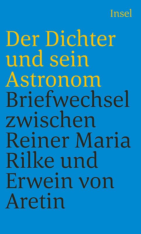 Der Dichter und sein Astronom
