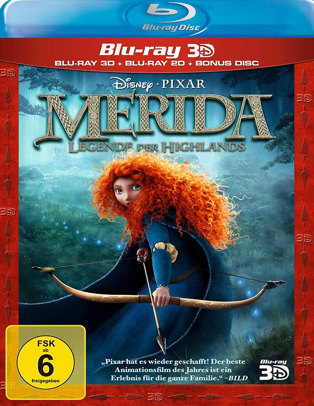 Merida - Legende der Highlands [3D] 3D Blu-ray Disc