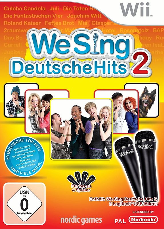We Sing - Deutsche Hits 2 + 2 Mikros Bundleversion