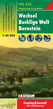 freytag & berndt Wanderkarte WK 422 Wechsel - Bucklige Welt - Bernstein 1:50.000