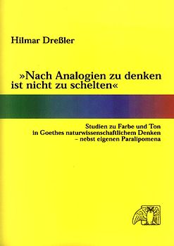 "Nach Analogien zu denken ist nicht zu schelten"