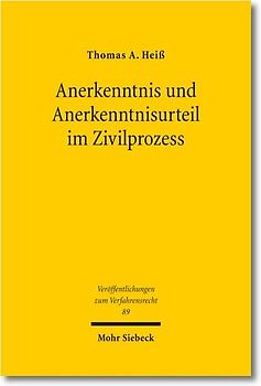 Anerkenntnis und Anerkenntnisurteil im Zivilprozess