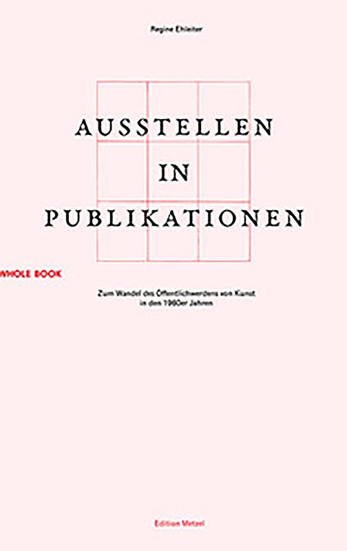Ausstellen in Publikationen