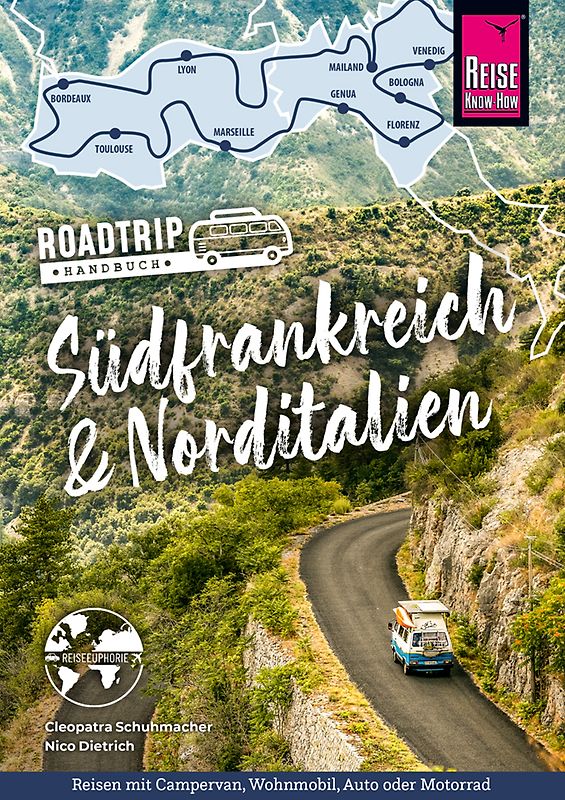 Reise Know-How Roadtrip Handbuch Südfrankreich & Norditalien