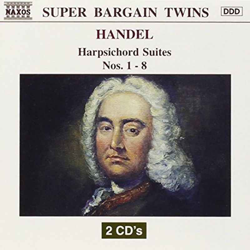 Alan Cuckston - Super Bargain Twins - Händel (Cembalosuiten)