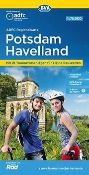 BVA ADFC Regionalkarte Potsdam Havelland 1:75.000