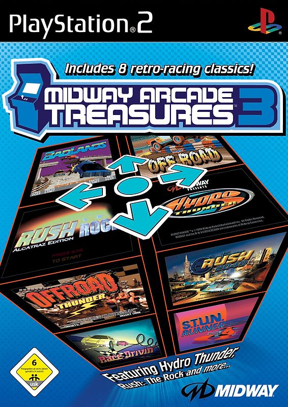 Midway's Arcade Treasures 3 PlayStation 2