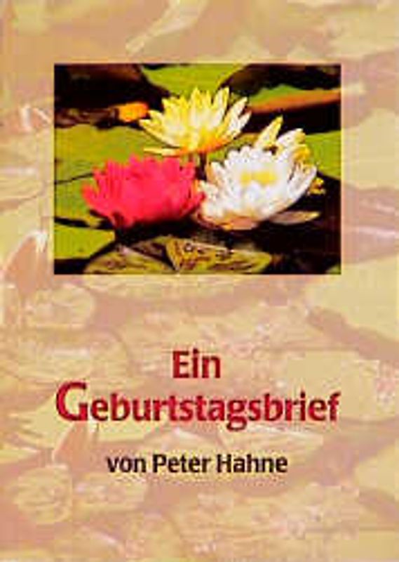 Ein Geburtstagsbrief