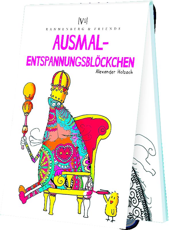 Ausmal-Entspannungsblöckchen