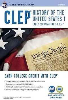 Clep(r) History of the U.S. I Book + Online