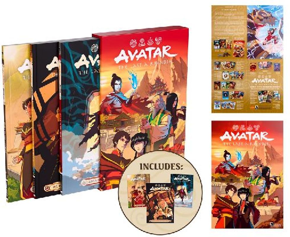 Avatar: The Last Airbender--Fire and Family Treasury Boxed Set