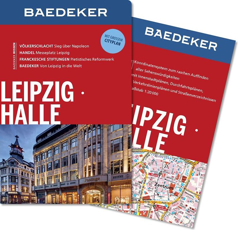 Baedeker Reiseführer Leipzig, Halle