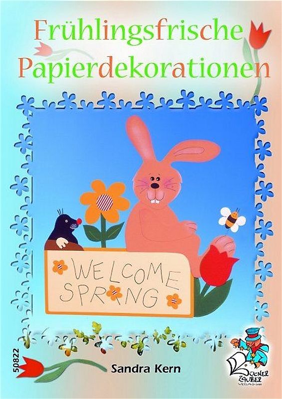 Frühlingsfrische Papierdekorationen
