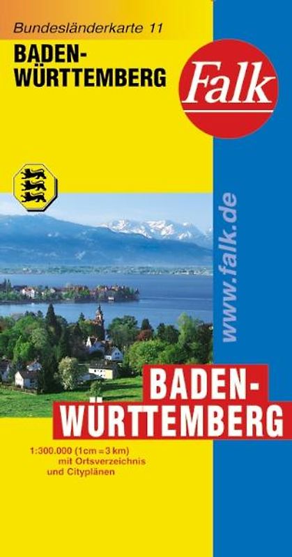 Bundesländerkarten Deutschland / Baden-Württemberg