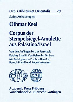 Corpus der Stempelsiegel-Amulette aus Palästina/Israel